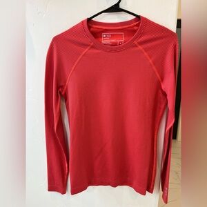 Figs Women's Red Long Sleeve underscrub